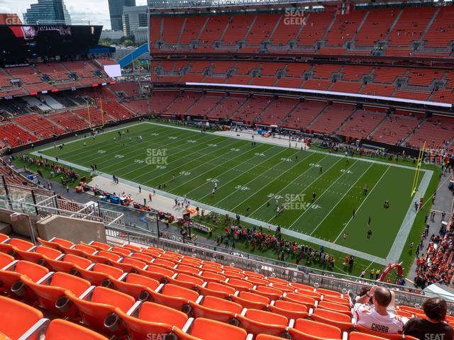 Seating view for Huntington Bank Field Section 538