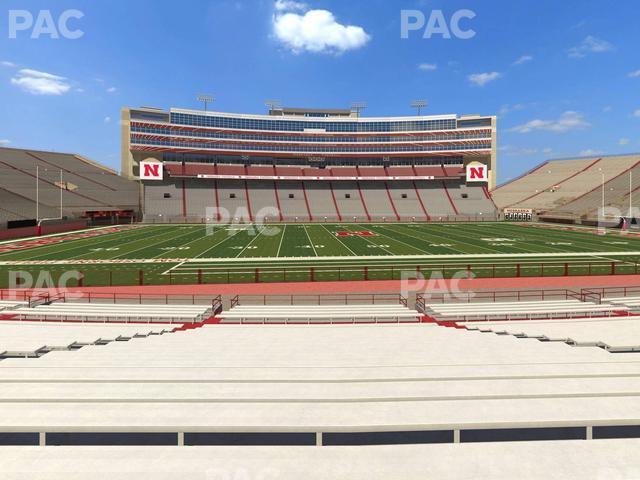 Seating view for Memorial Stadium Nebraska Section 7