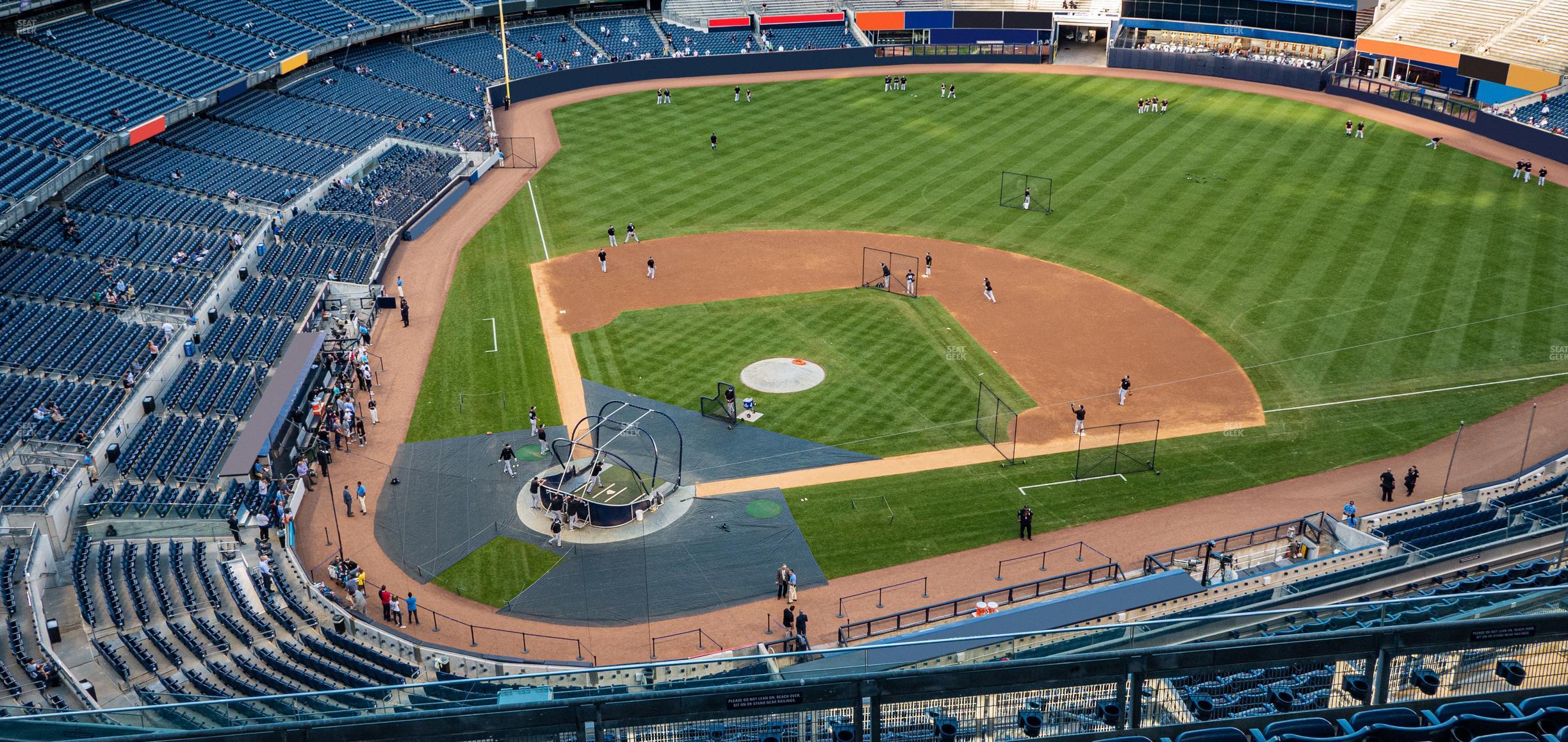 Seating view for Yankee Stadium Section Grandstand Level 418