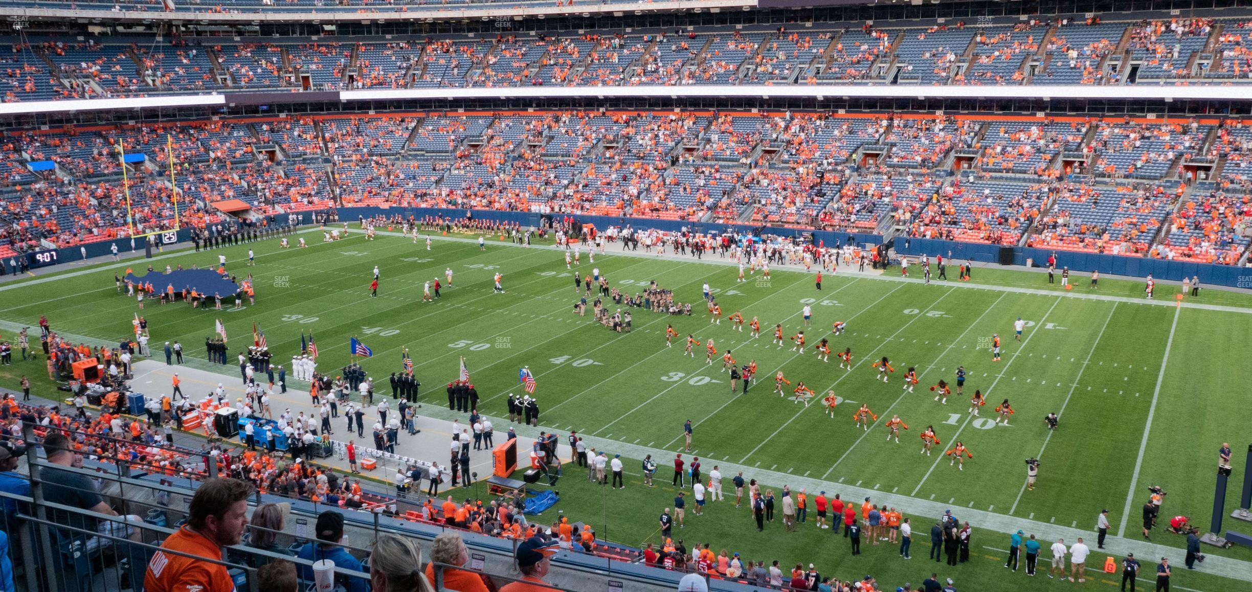 Seating view for Empower Field at Mile High Section 304