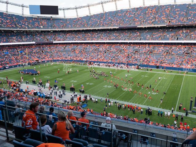 Seating view for Empower Field at Mile High Section 304