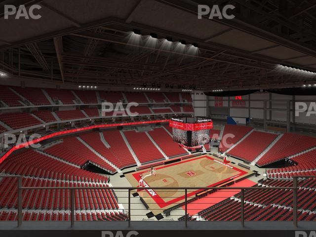 Seating view for Pinnacle Bank Arena Section 307