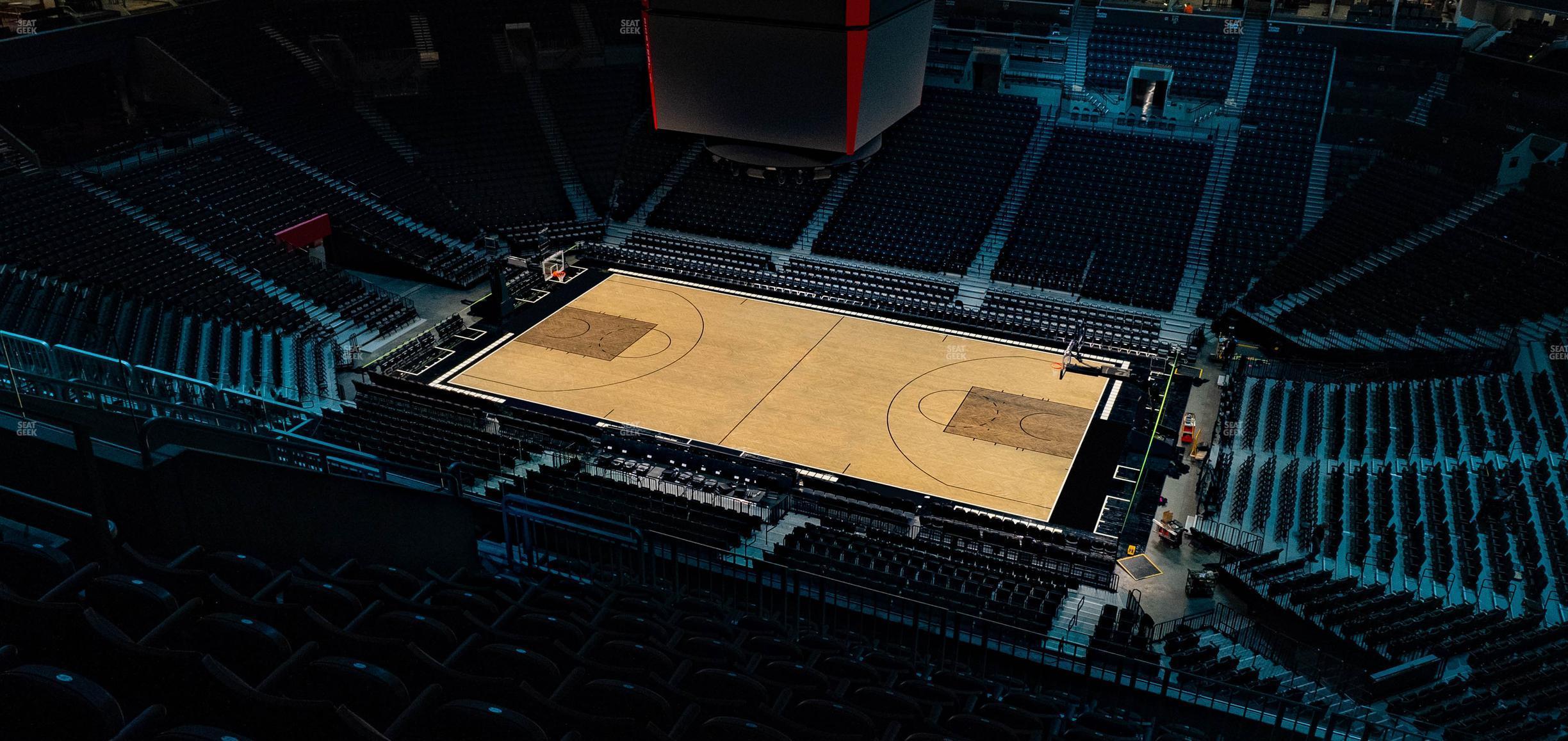 Seating view for Barclays Center Section 206