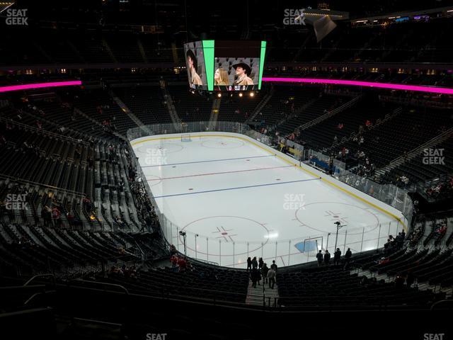 Seating view for T-Mobile Arena Section 119