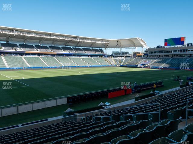 Seating view for Dignity Health Sports Park Section 115