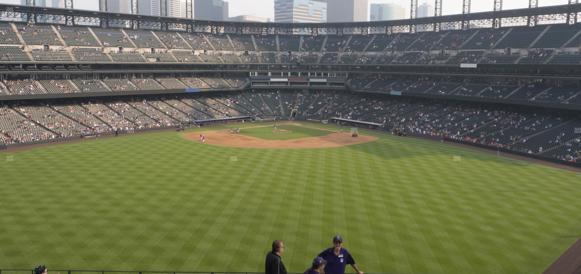 Seating view for Coors Field Section 403