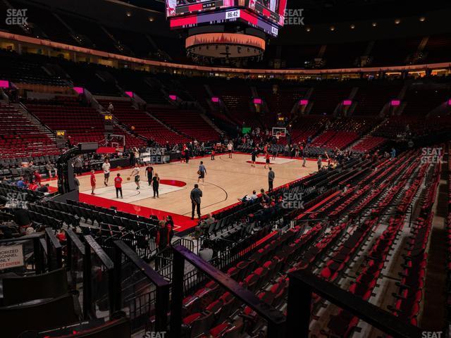 Seating view for Moda Center Section 115