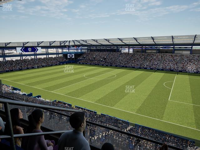 Seating view for Children's Mercy Park Section Suite 419