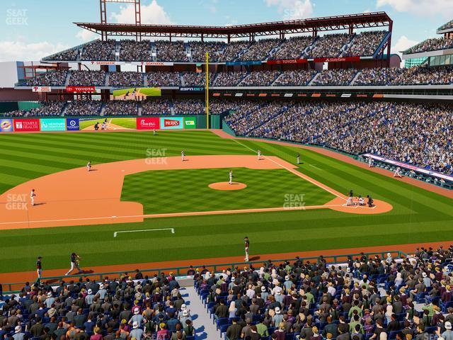 Seating view for Citizens Bank Park Section Suite 20