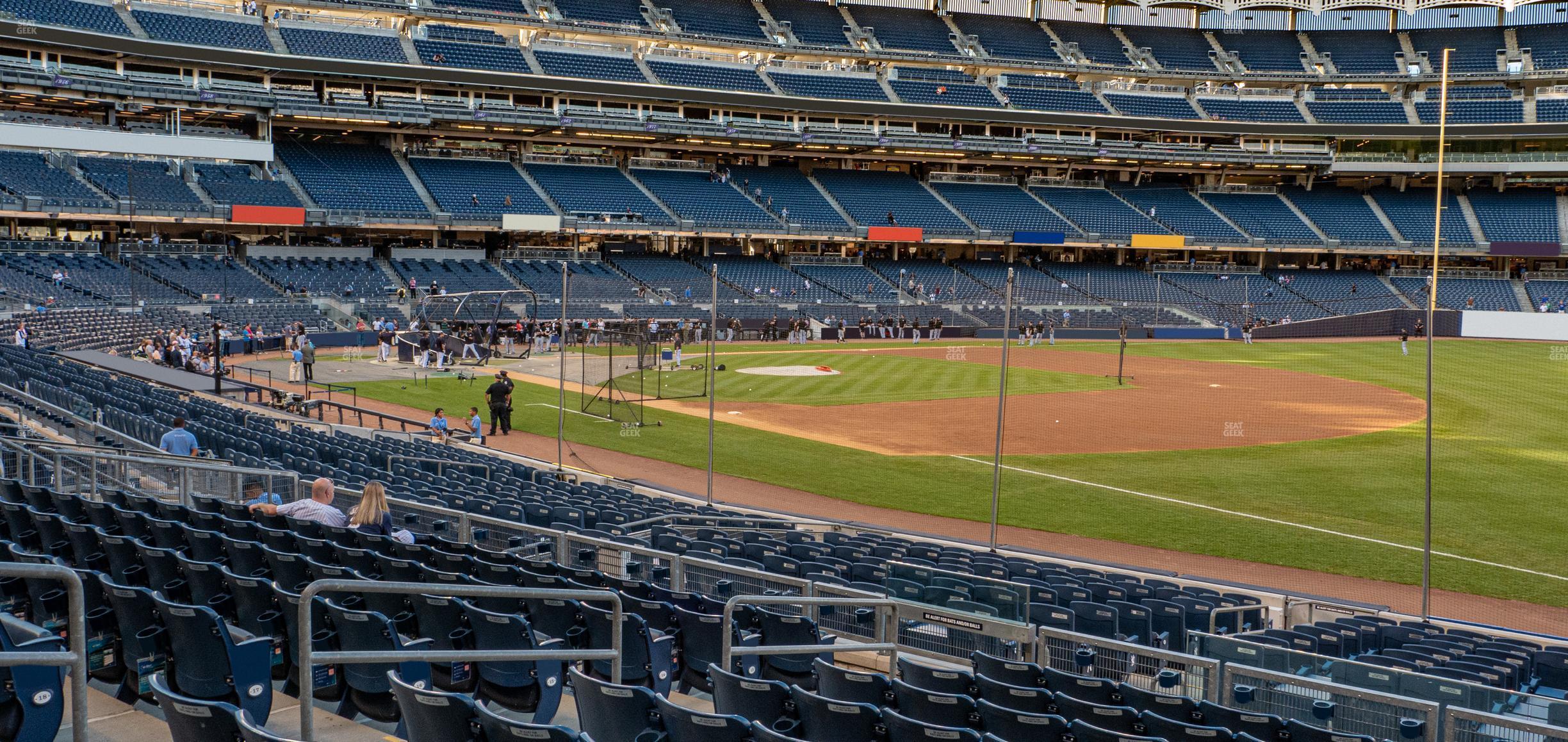 Seating view for Yankee Stadium Section Field Level 112