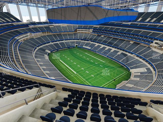 Seating view for SoFi Stadium Section 523