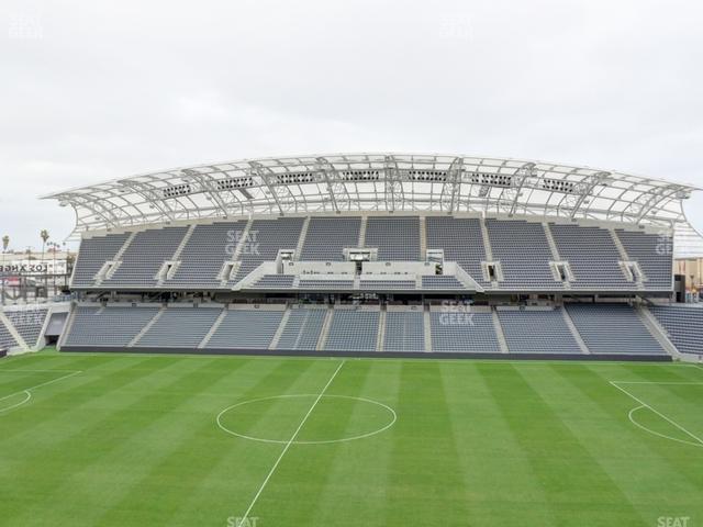 Seating view for BMO Stadium Section Founders Club B