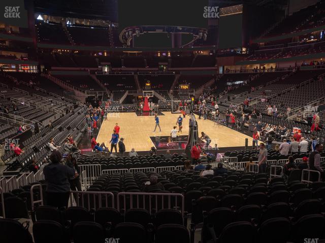 Seating view for State Farm Arena Section 103