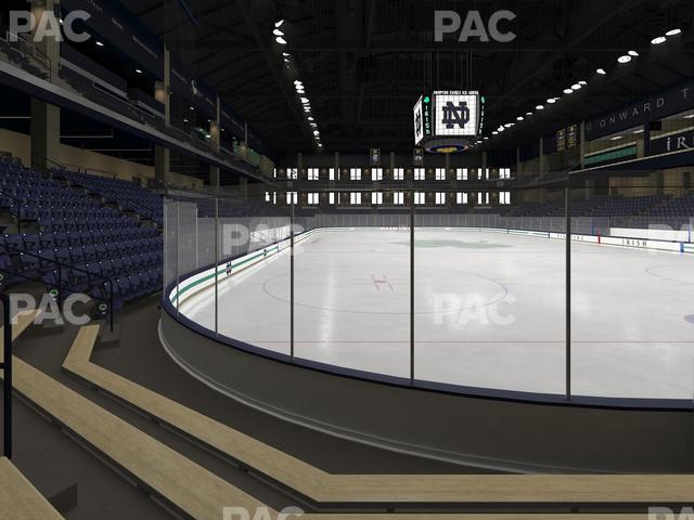 Seating view for Compton Family Ice Arena Section 3