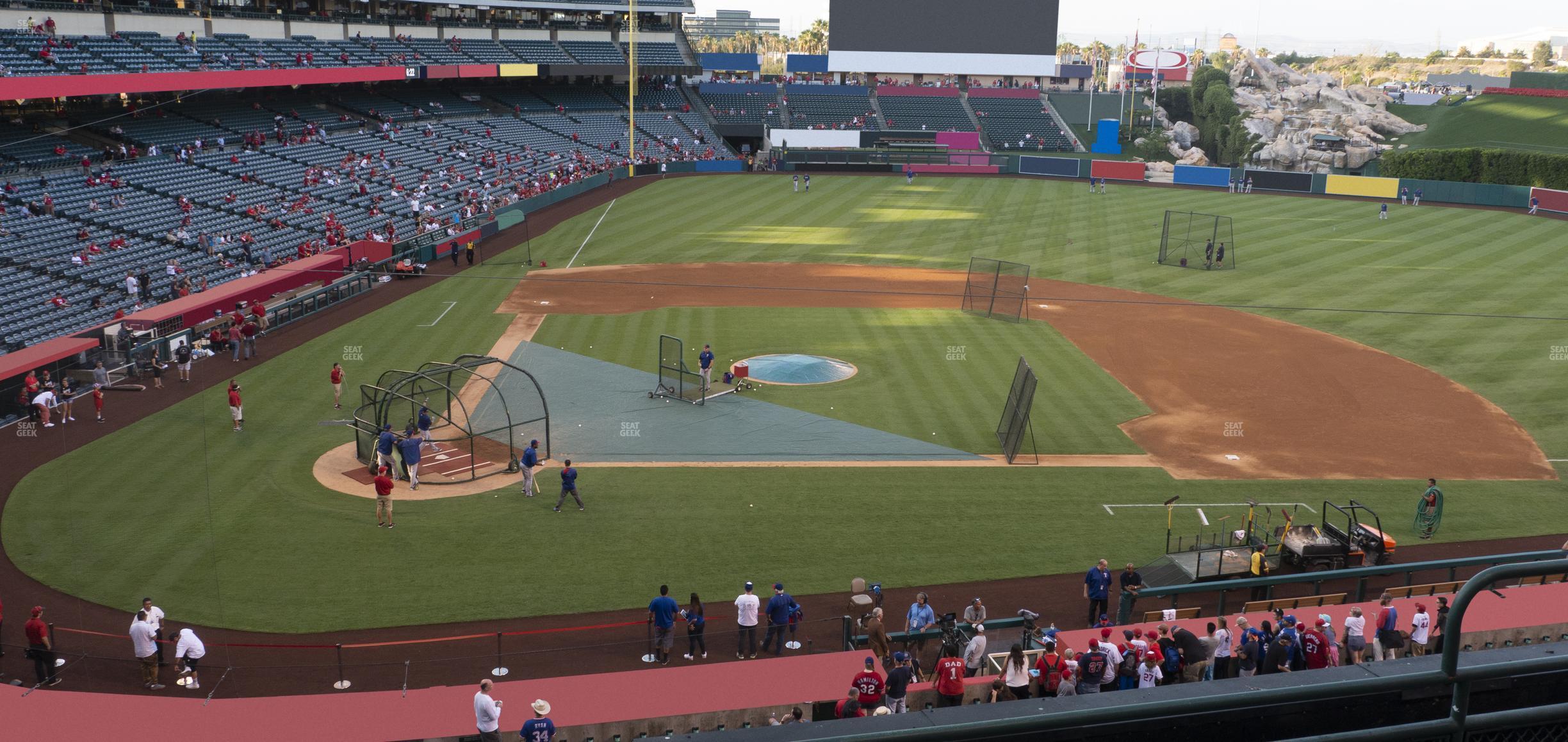 Seating view for Angel Stadium of Anaheim Section 332