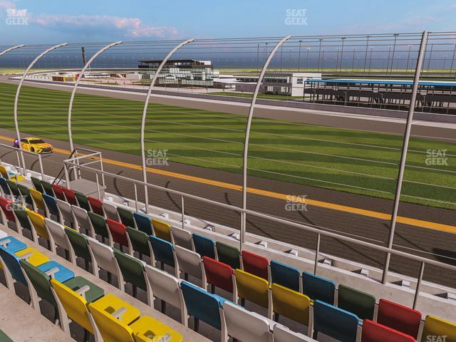 Seating view for Daytona International Speedway Section Front 157