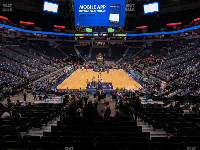 Seating view for Target Center Section 101