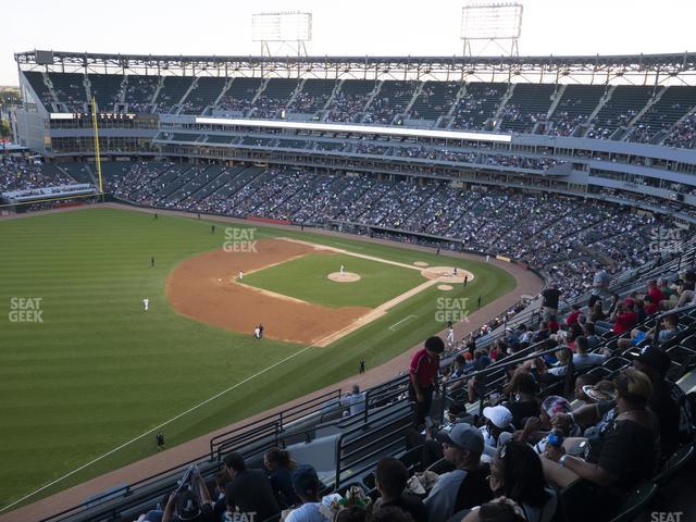 Seating view for Guaranteed Rate Field Section 550