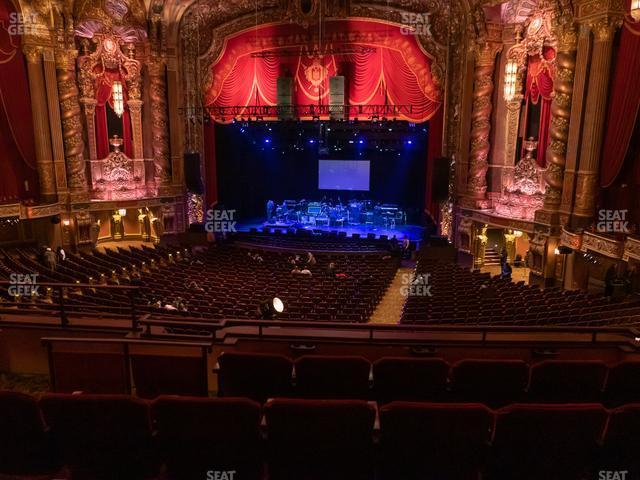 Seating view for Kings Theatre - Brooklyn Section Mezzanine 14