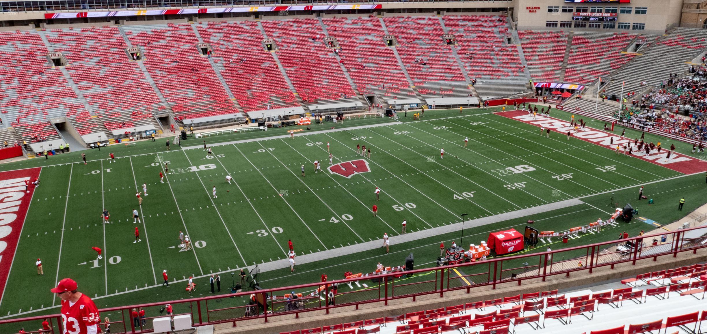 Seating view for Camp Randall Stadium Section Hh