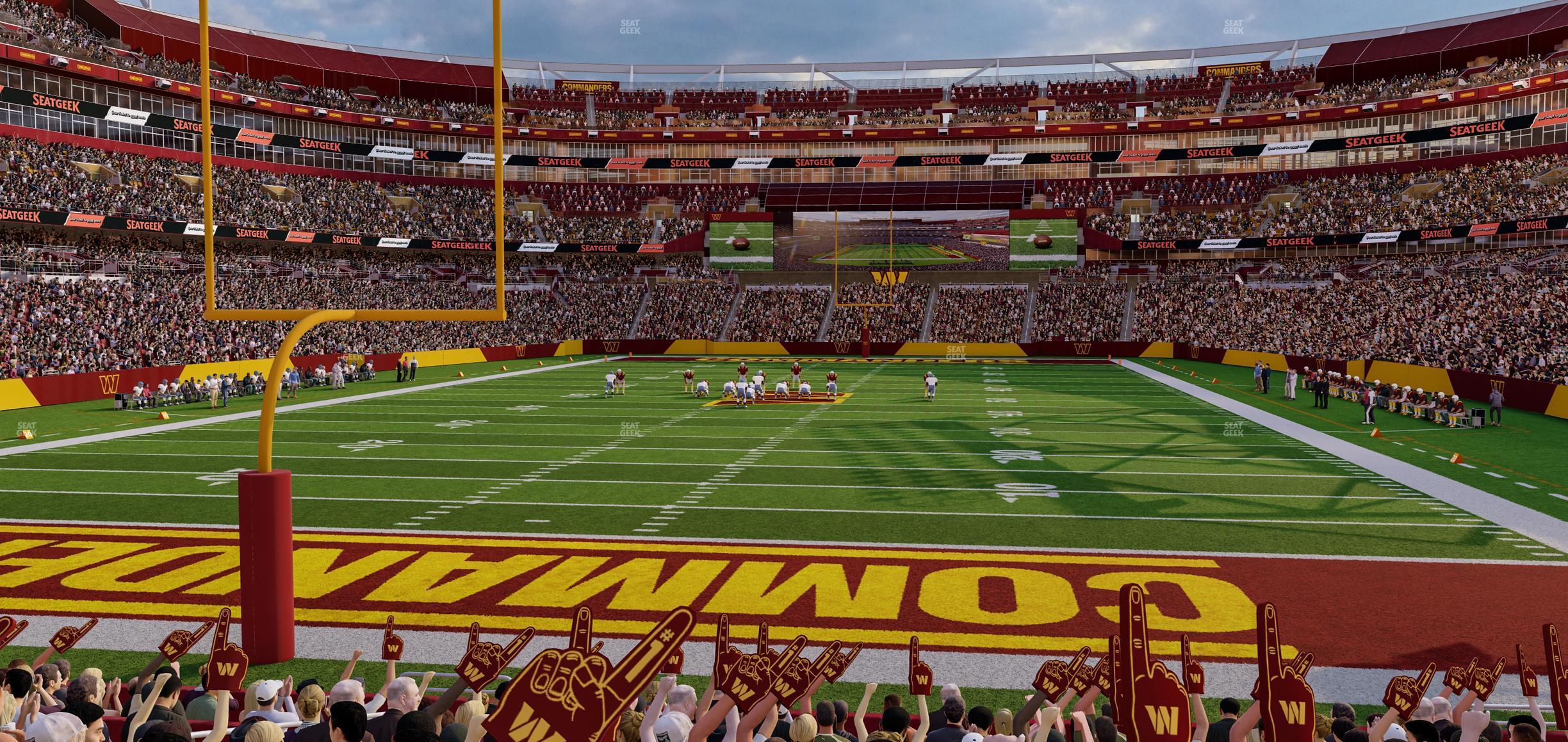 Seating view for Northwest Stadium Section 110