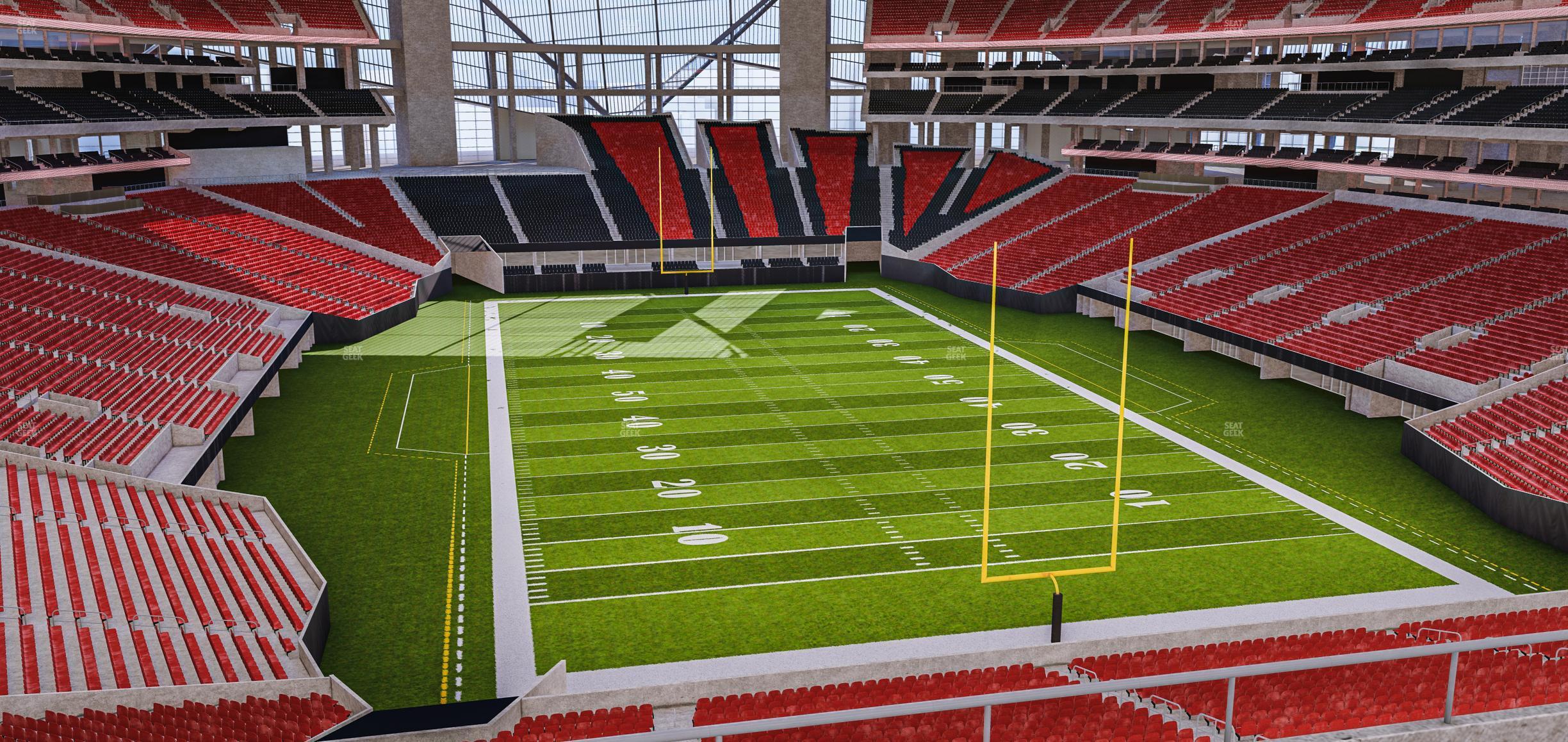 Seating view for Mercedes-Benz Stadium Section 226