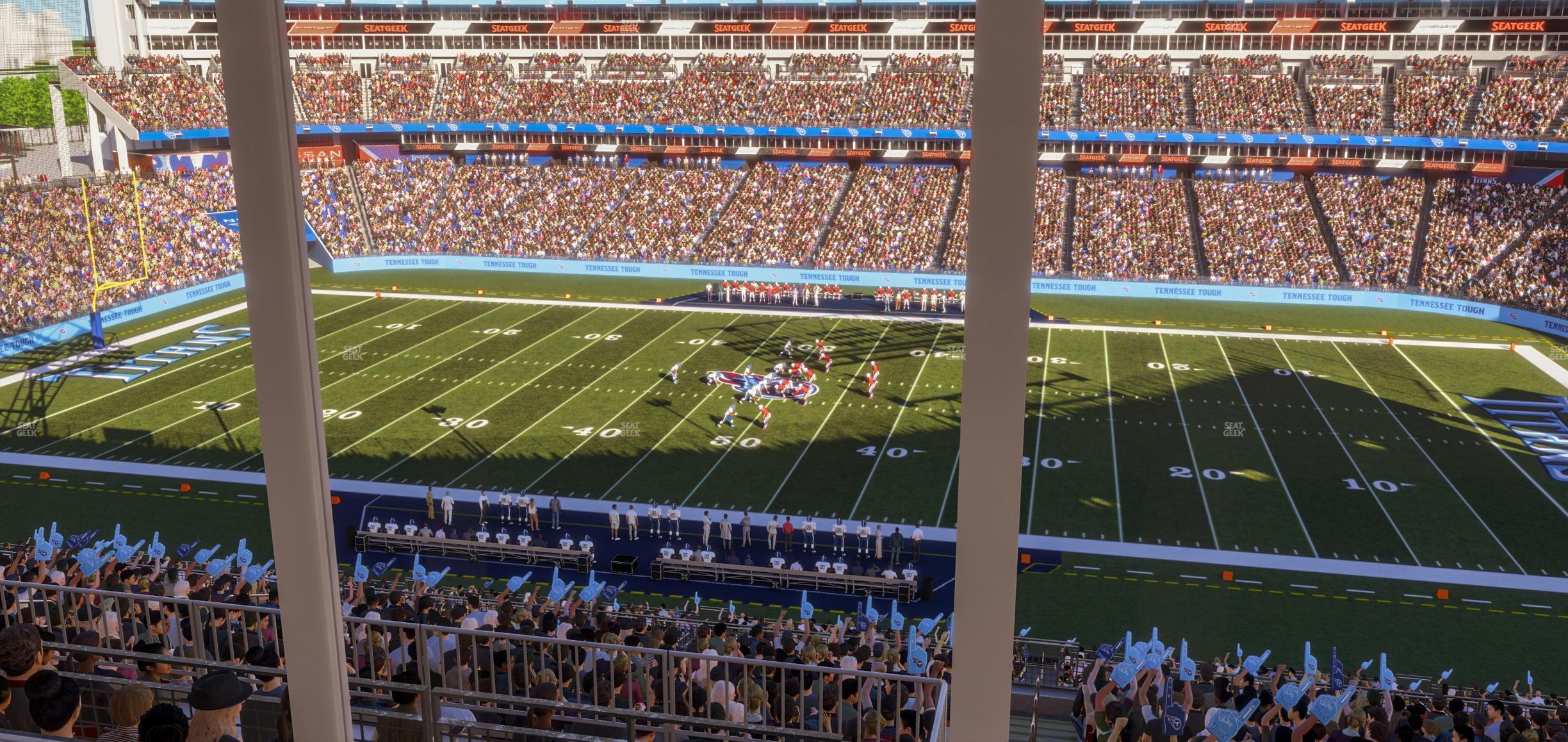 Seating view for Nissan Stadium Section Suite 566 W