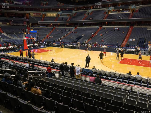 Seating view for Capital One Arena Section 112