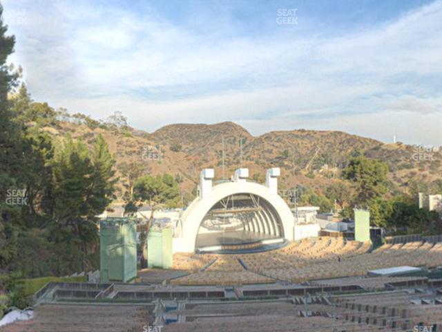 Seating view for Hollywood Bowl Section U 3