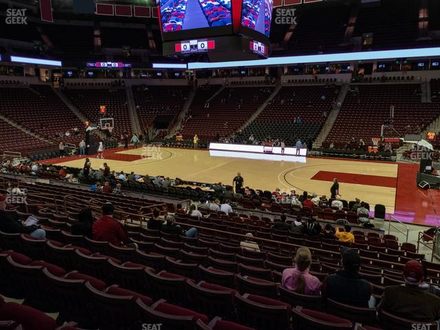 Seating view for Colonial Life Arena Section 113