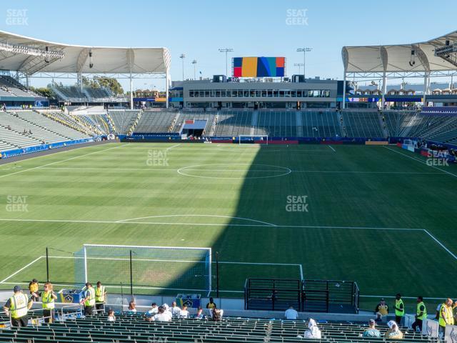 Seating view for Dignity Health Sports Park Section 121