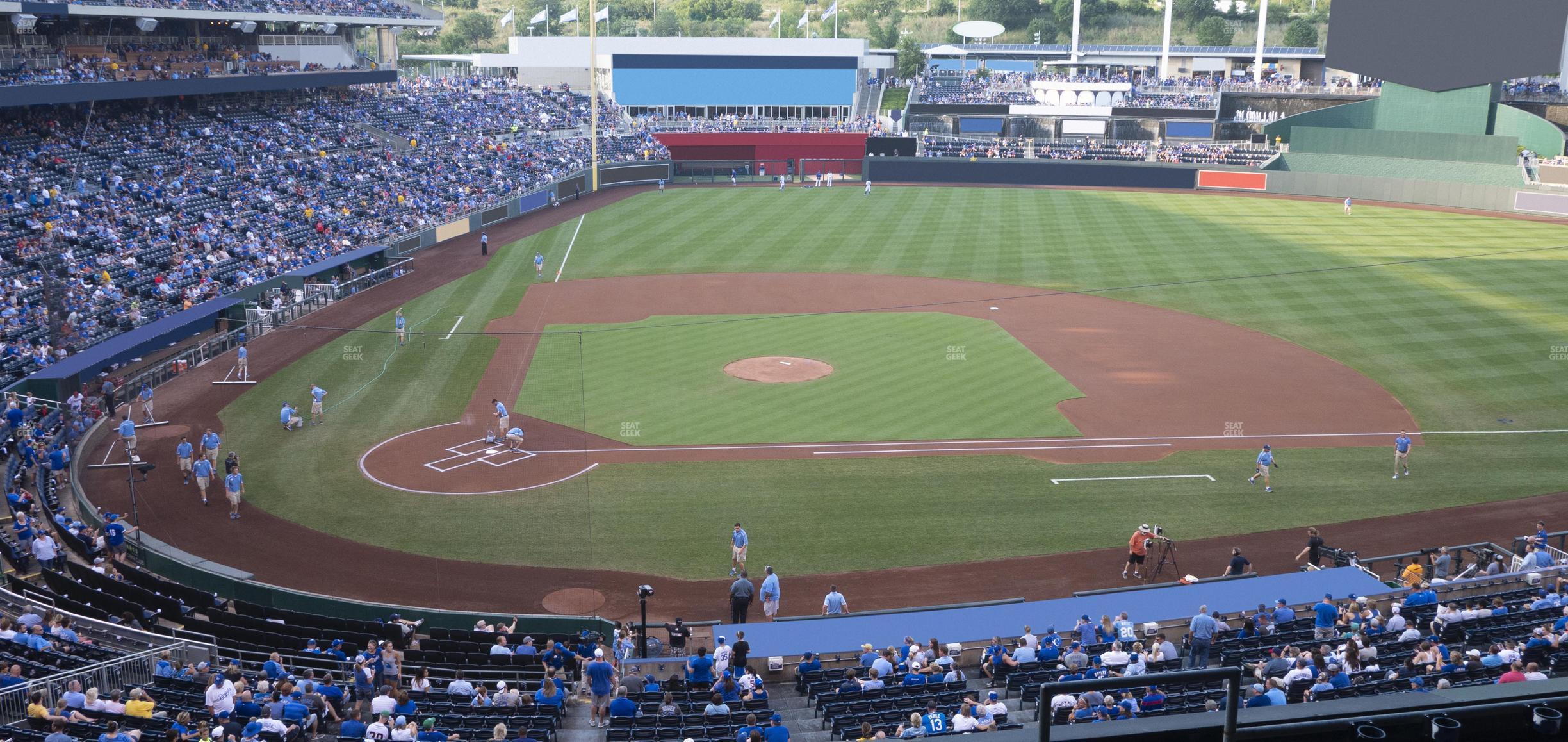 Seating view for Kauffman Stadium Section 313