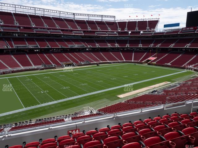 Seating view for Levi's Stadium Section P 244