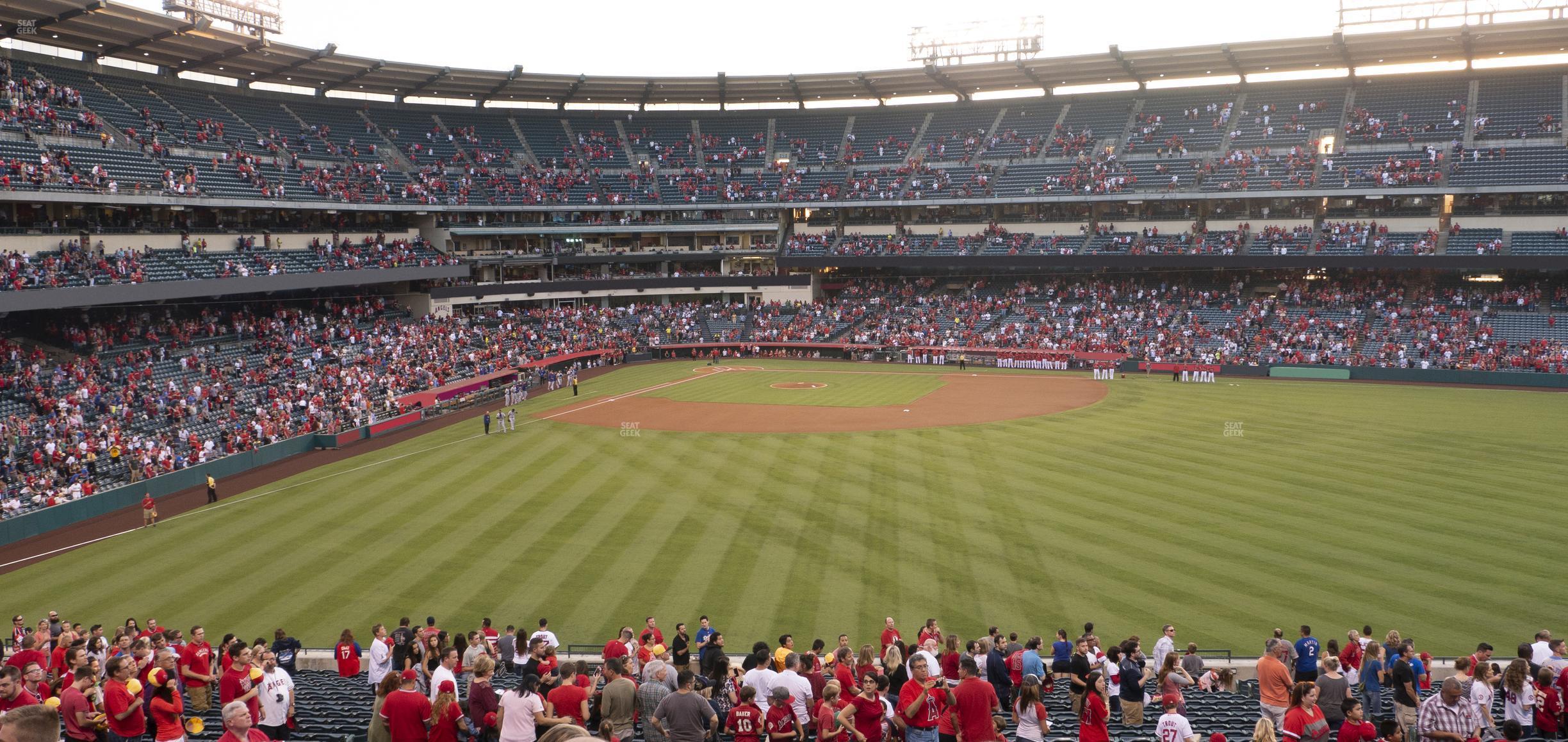 Seating view for Angel Stadium of Anaheim Section 246