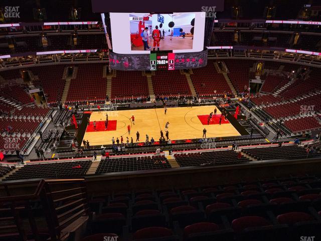 Seating view for United Center Section 318