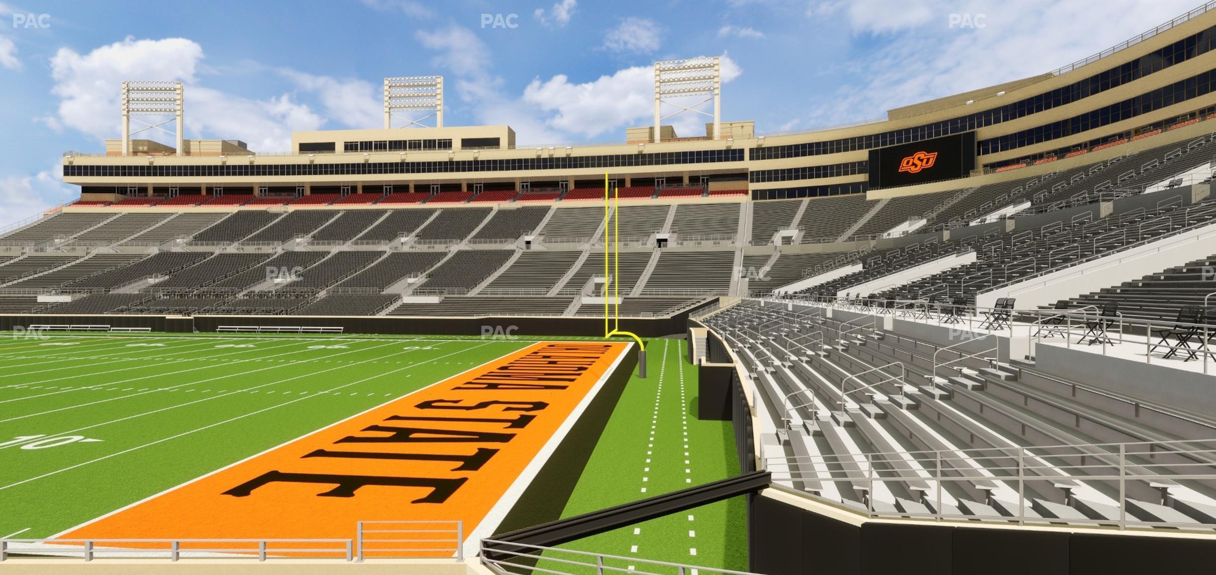 Seating view for Boone Pickens Stadium Section 34