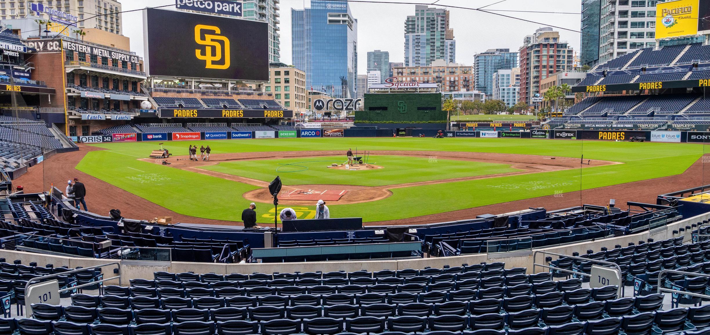 Seating view for Petco Park Section Box 2