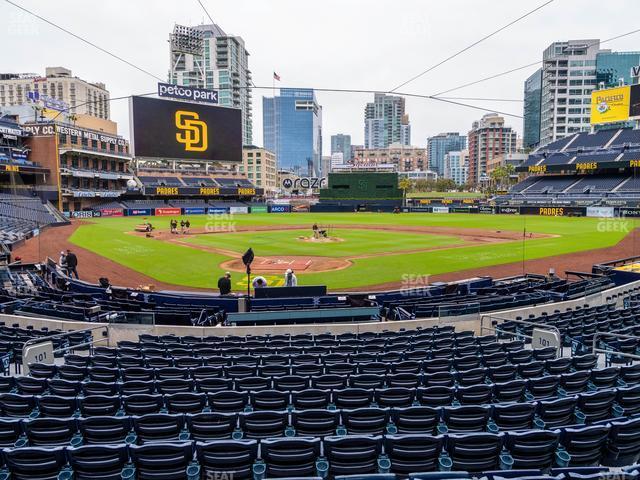 Seating view for Petco Park Section Box 2