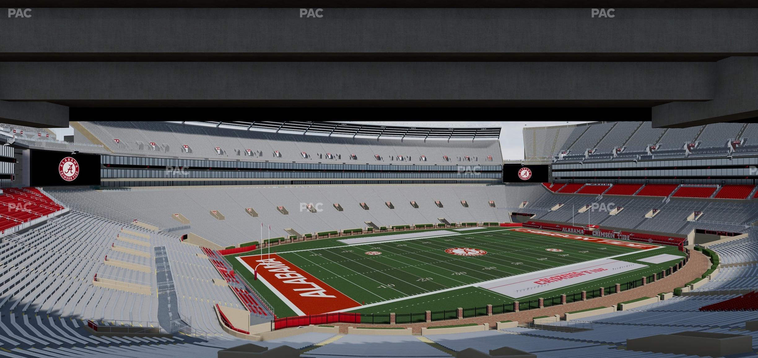 Seating view for Bryant Denny Stadium Section Loge Box 44