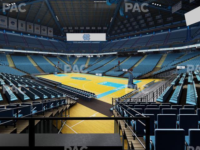 Seating view for Dean Smith Center Section 113