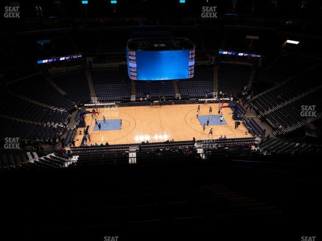 Seating view for FedExForum Section 224