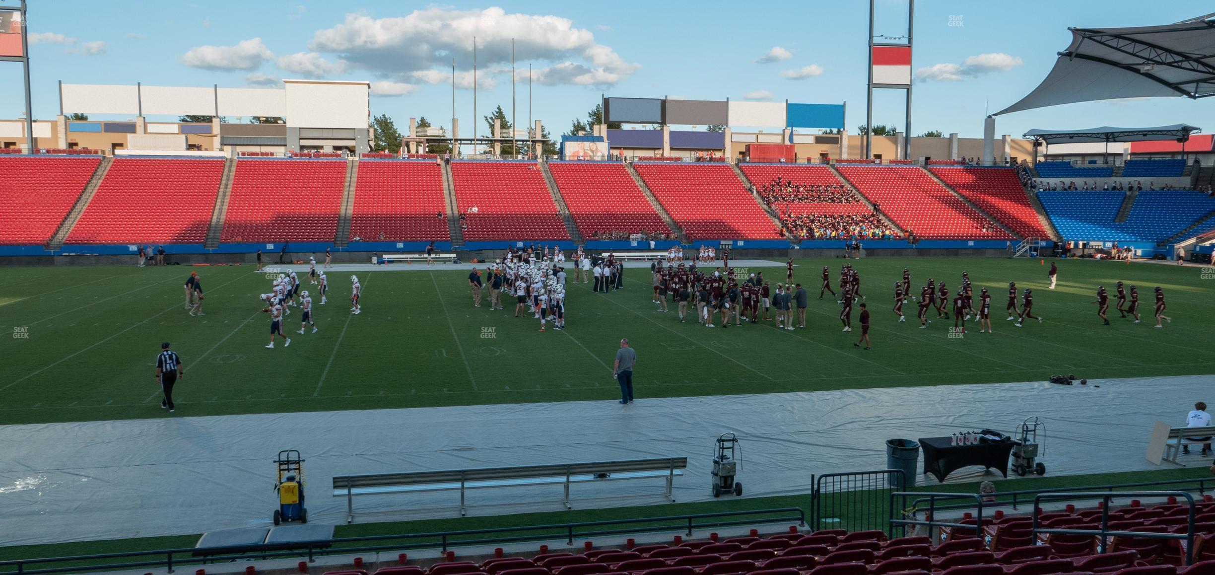 Seating view for Toyota Stadium Section 105