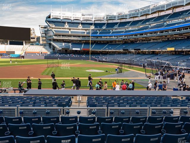 Seating view for Yankee Stadium Section Field Mvp 124