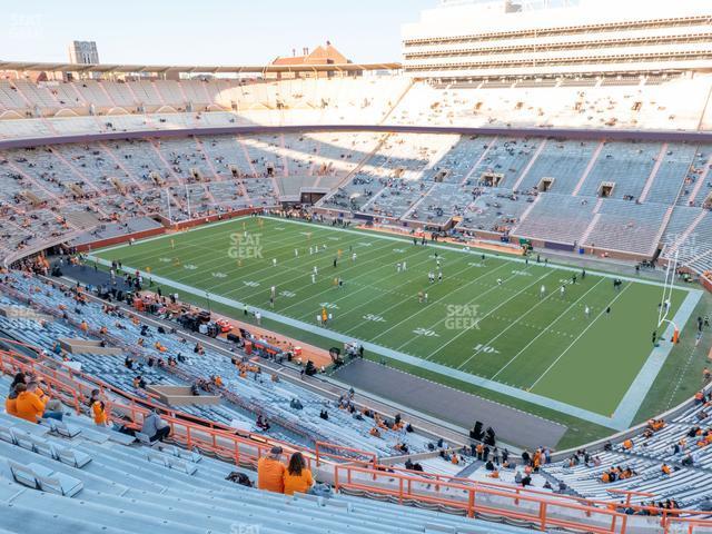 Seating view for Neyland Stadium Section Qq