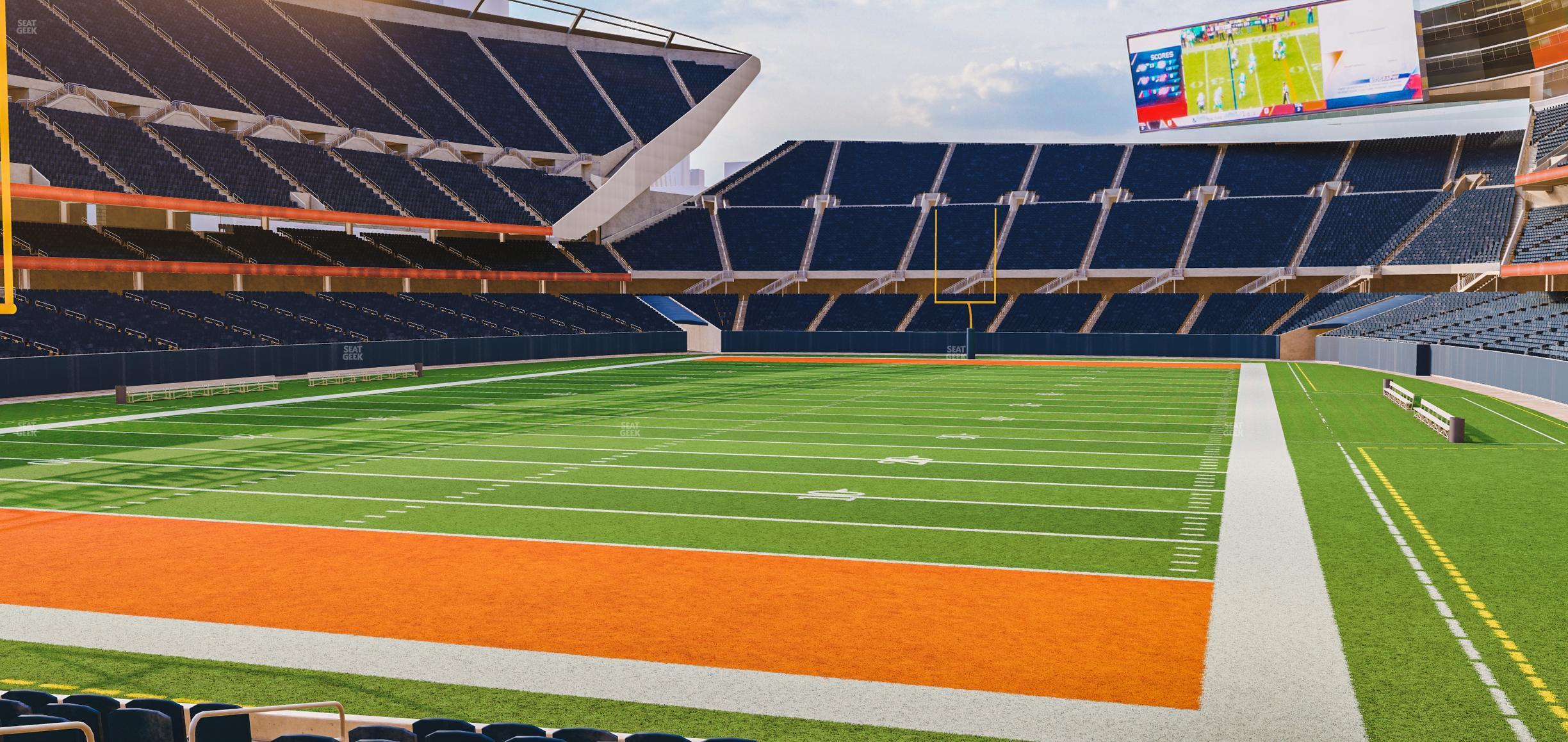 Seating view for Soldier Field Section 120