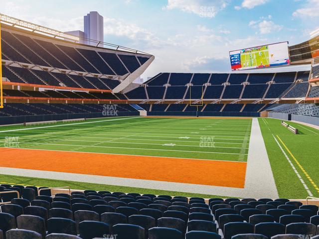 Seating view for Soldier Field Section 120