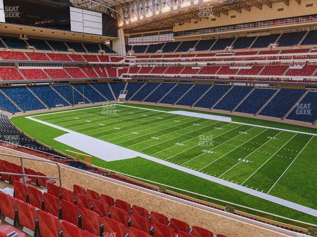 Seating view for NRG Stadium Section 305