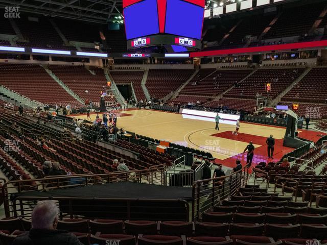 Seating view for Colonial Life Arena Section 103