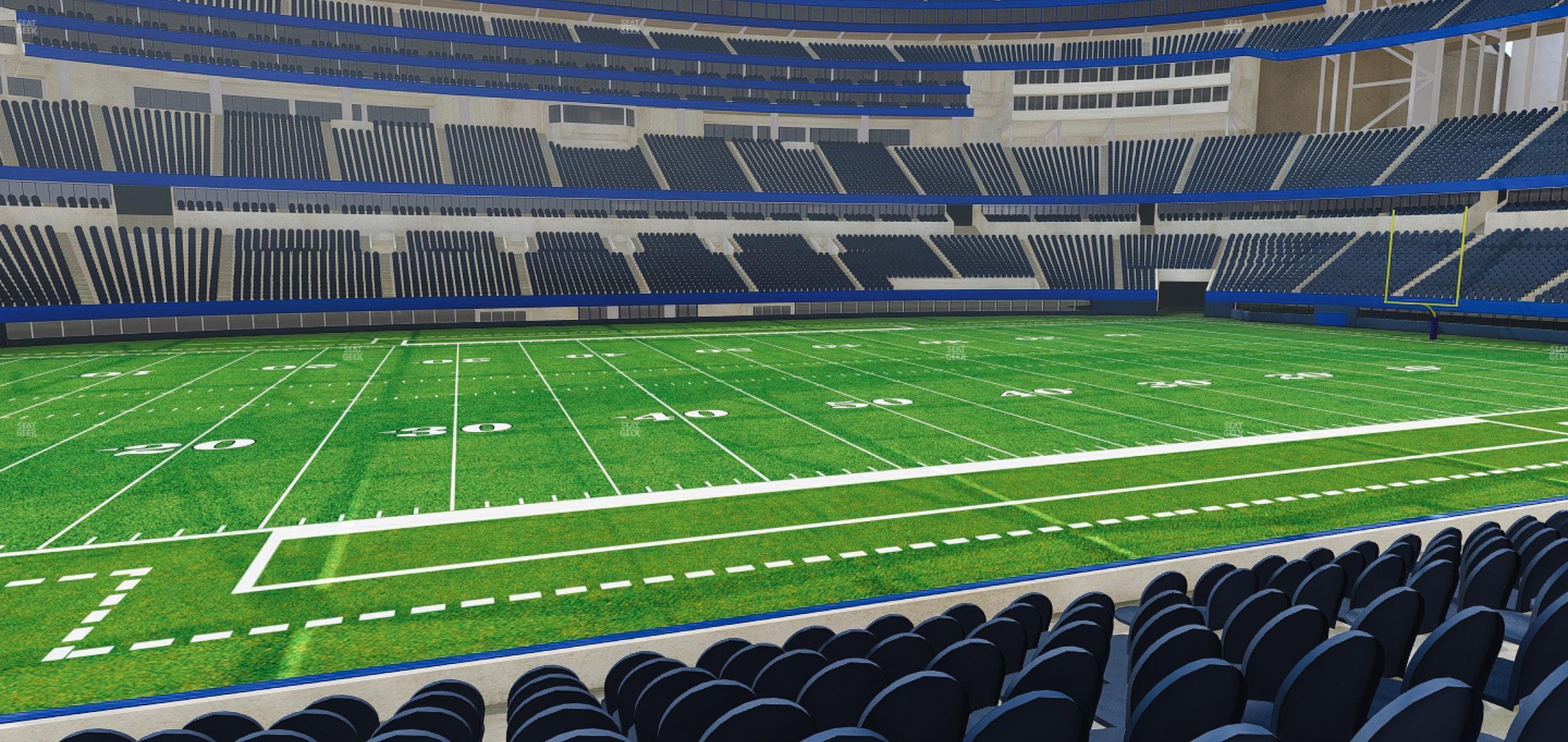 Seating view for SoFi Stadium Section Club 130