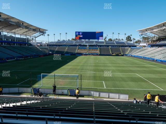 Seating view for Dignity Health Sports Park Section 142